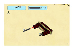 LEGO 6240 instructions page 7 – build guide