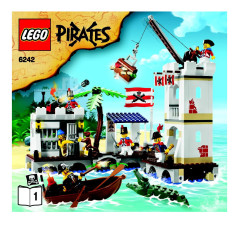 LEGO 6242 instructions page 1 – build guide