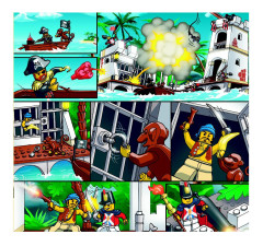 LEGO 6242 instructions page 13 – build guide