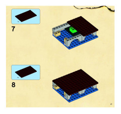 LEGO 6242 instructions page 17 – build guide