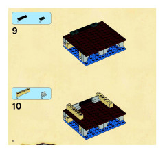 LEGO 6242 instructions page 18 – build guide