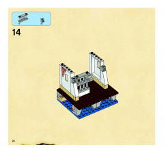 LEGO 6242 instructions page 22 – build guide