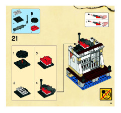 LEGO 6242 instructions page 29 – build guide