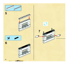 LEGO 6242 instructions page 32 – build guide
