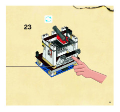 LEGO 6242 instructions page 33 – build guide