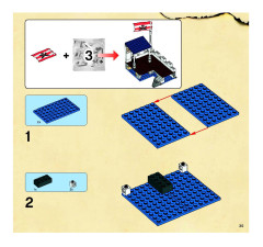 LEGO 6242 instructions page 35 – build guide