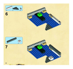 LEGO 6242 instructions page 38 – build guide