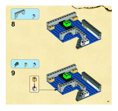 LEGO 6242 instructions page 39 – build guide