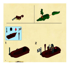 LEGO 6242 instructions page 4 – build guide