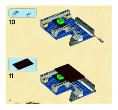 LEGO 6242 instructions page 40 – build guide