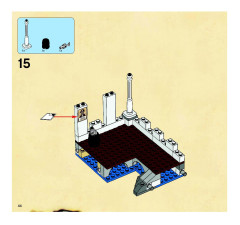 LEGO 6242 instructions page 44 – build guide