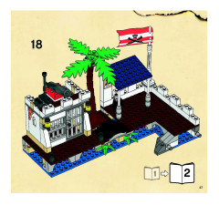 LEGO 6242 instructions page 47 – build guide