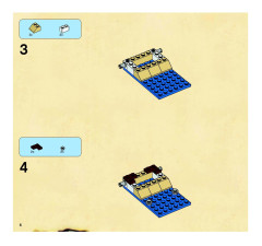 LEGO 6242 instructions page 6 – build guide