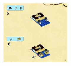 LEGO 6242 instructions page 7 – build guide