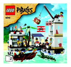 LEGO 6242 instructions page 1 – build guide
