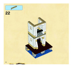 LEGO 6242 instructions page 18 – build guide