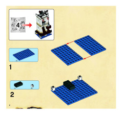 LEGO 6242 instructions page 2 – build guide