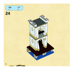 LEGO 6242 instructions page 20 – build guide