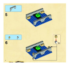 LEGO 6242 instructions page 4 – build guide