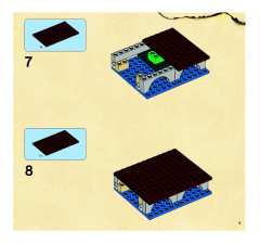 LEGO 6242 instructions page 5 – build guide