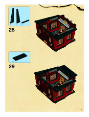 LEGO 6243 instructions page 17 – build guide