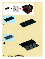 LEGO 6243 instructions page 2 – build guide