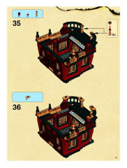 LEGO 6243 instructions page 21 – build guide