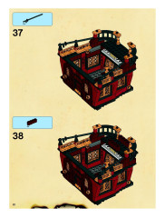 LEGO 6243 instructions page 22 – build guide