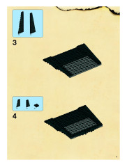 LEGO 6243 instructions page 3 – build guide