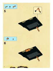 LEGO 6243 instructions page 4 – build guide