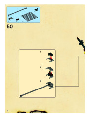 LEGO 6243 instructions page 50 – build guide
