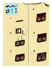 LEGO 6243 instructions page 7 – build guide