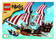 LEGO 6243 instructions page 1 – build guide