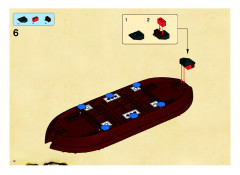 LEGO 6243 instructions page 12 – build guide