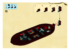 LEGO 6243 instructions page 21 – build guide