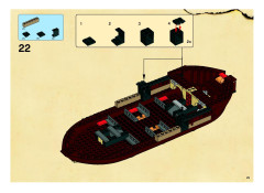 LEGO 6243 instructions page 29 – build guide