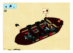 LEGO 6243 instructions page 38 – build guide