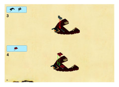 LEGO 6243 instructions page 46 – build guide