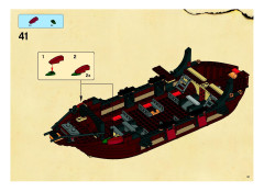 LEGO 6243 instructions page 51 – build guide
