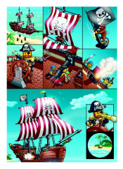 LEGO 6243 instructions page 55 – build guide