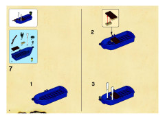 LEGO 6243 instructions page 6 – build guide