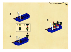 LEGO 6243 instructions page 7 – build guide