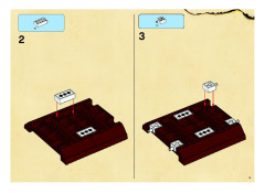 LEGO 6243 instructions page 9 – build guide