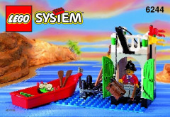 LEGO 6244 instructions page 1 – build guide