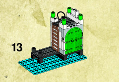 LEGO 6244 instructions page 12 – build guide