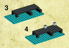 LEGO 6244 instructions page 4 – build guide