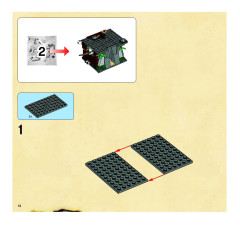 LEGO 6253 instructions page 14 – build guide