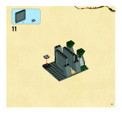 LEGO 6253 instructions page 21 – build guide