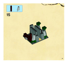 LEGO 6253 instructions page 25 – build guide