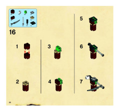 LEGO 6253 instructions page 26 – build guide